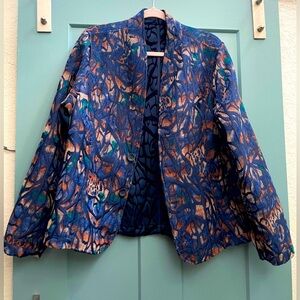 EUC // Coldwater Creek 1990s REVERSIBLE Tapestry Jacket // Size 16